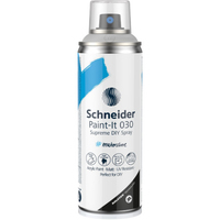 Schneider PaintIt 030 Supreme DIY Acrylspray Sprühfarbe universal grau, 1 St