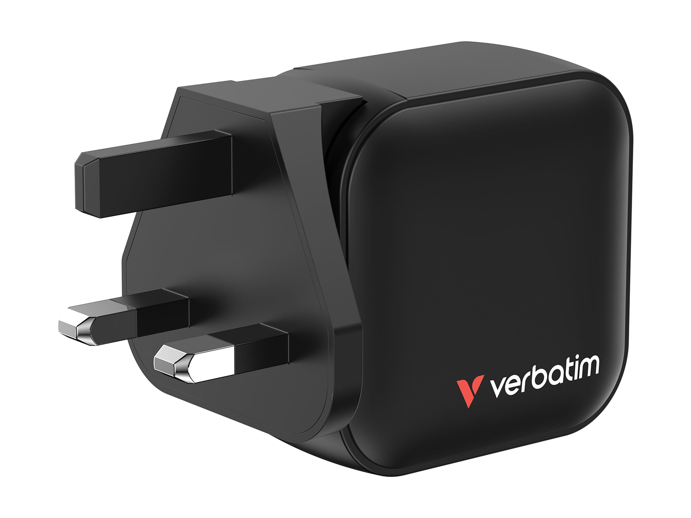 Verbatim Mini GaN Charger 70W 3 Port US/EU/UK ADP Verbatim Mini GaN Charger 70W 3 Port US/EU/UK ADP