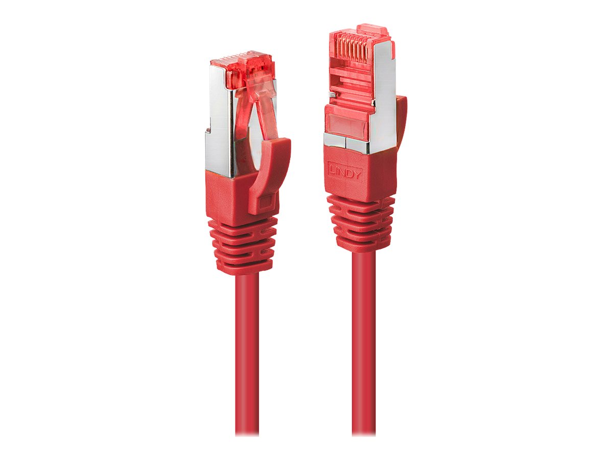 LINDY Cat.6 S/FTP Kabel, rot, 0,5m Patchkabel LINDY Cat.6 S/FTP Kabel, rot, 0,5m Patchkabel
