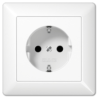Jung Steckdose SCHUKO AS1520WW volle Platte Jung Steckdose SCHUKO AS1520WW volle Platte