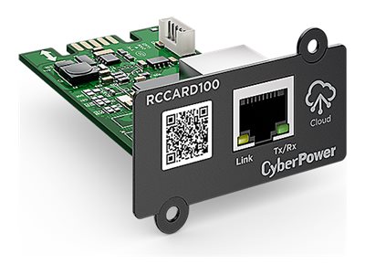 CYBERPOWER RCCARD100 Network Card fuer PowerPanel Cloud Service kompatibel mit OR PR OL OLS Modellen