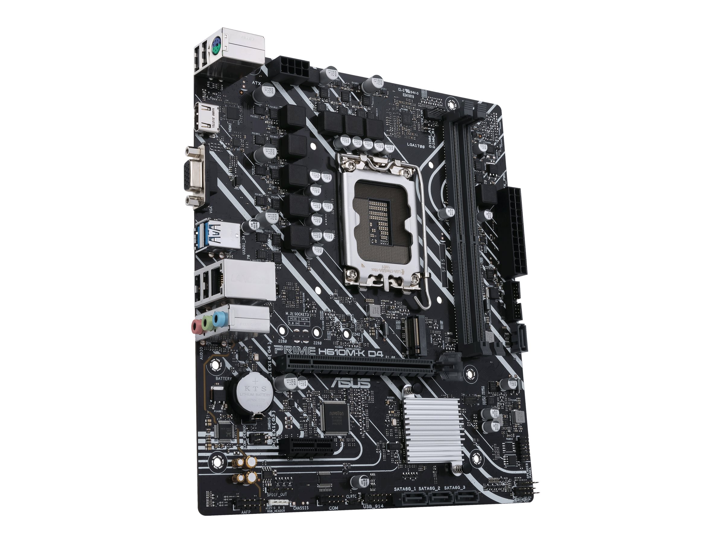 ASUS PRIME H610MK D4 LGA1700 DDR4 mATX MB