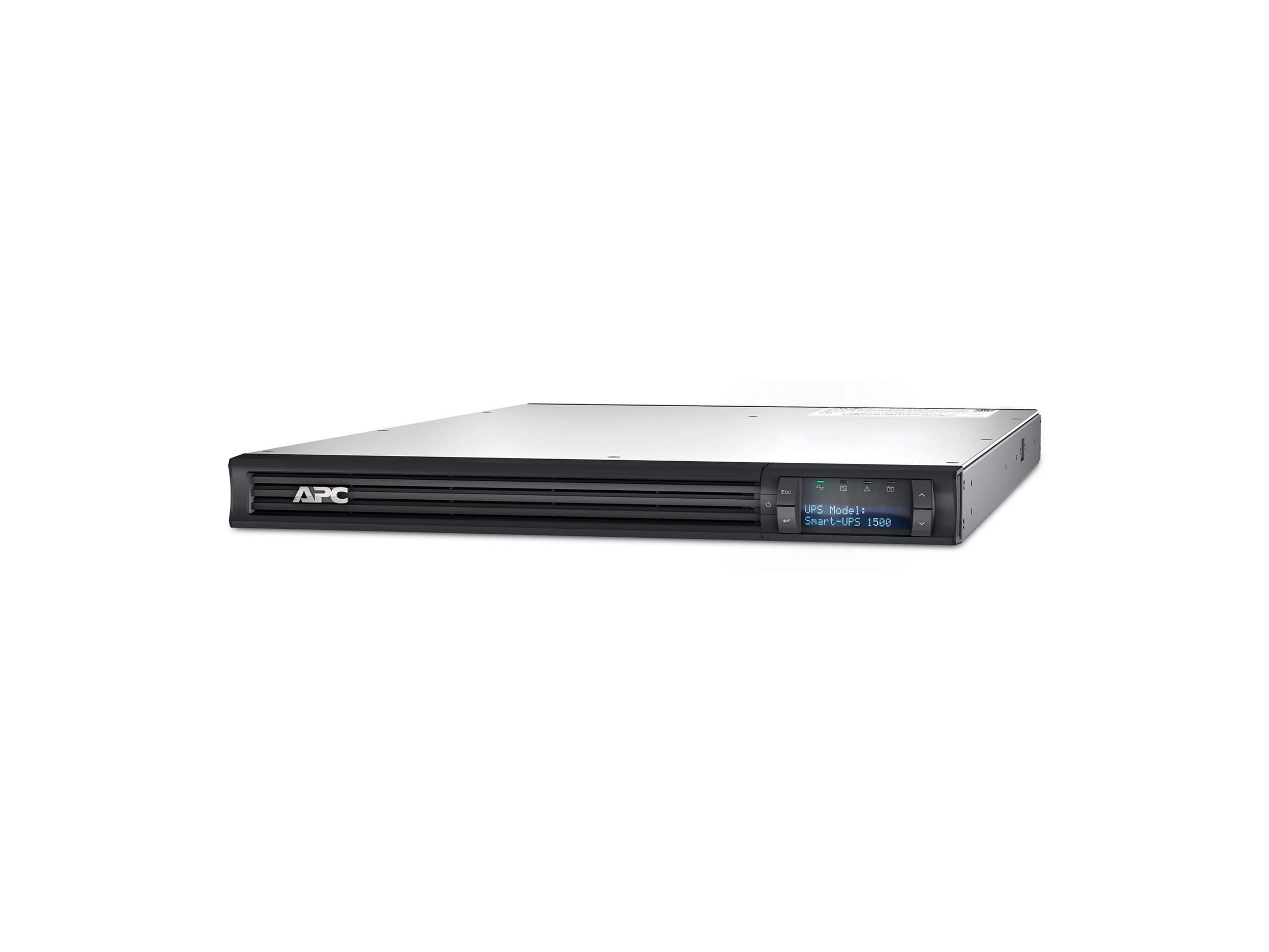 APC Smart-UPS 1500VA LCD 230V RM  1U  SmartSlot  5min Runtime 950W Interface Port USB