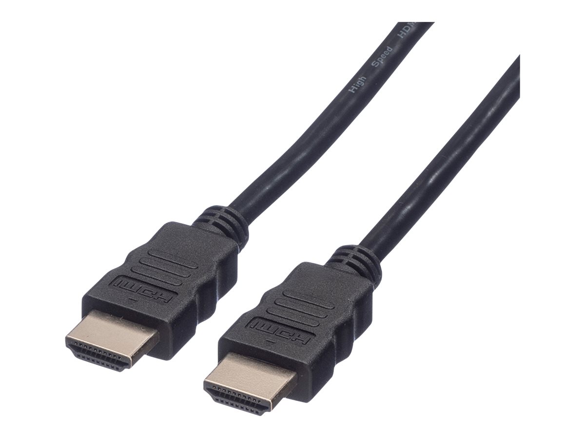 VALUE 8K HDMI Ultra HD Kabel mit Ethernet ST/ST schwarz 2m