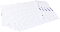 Legamaster Flipchart Papierblock raster 5 St 65 × 98 cm