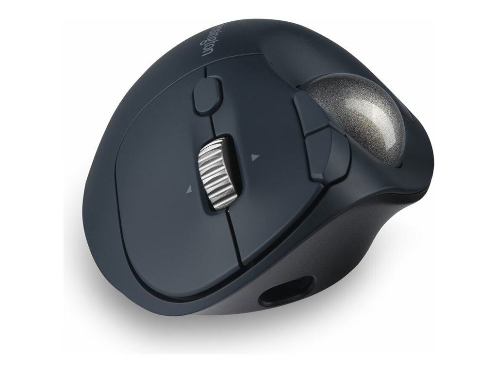 Kensington Pro FitÂ® Ergo TB550 Maus ergonomisch kabellos schwarz