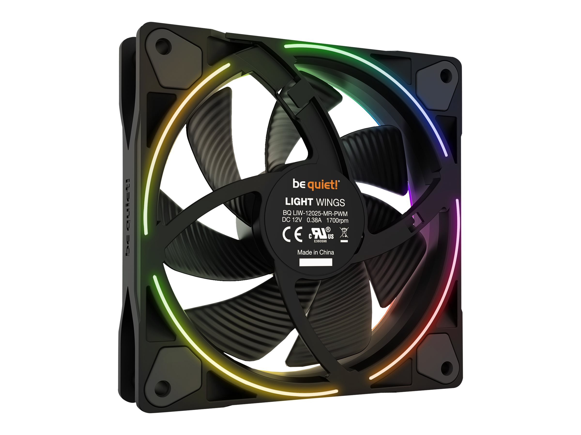 120mm be quiet LIGHT WINGS PWM ARGB