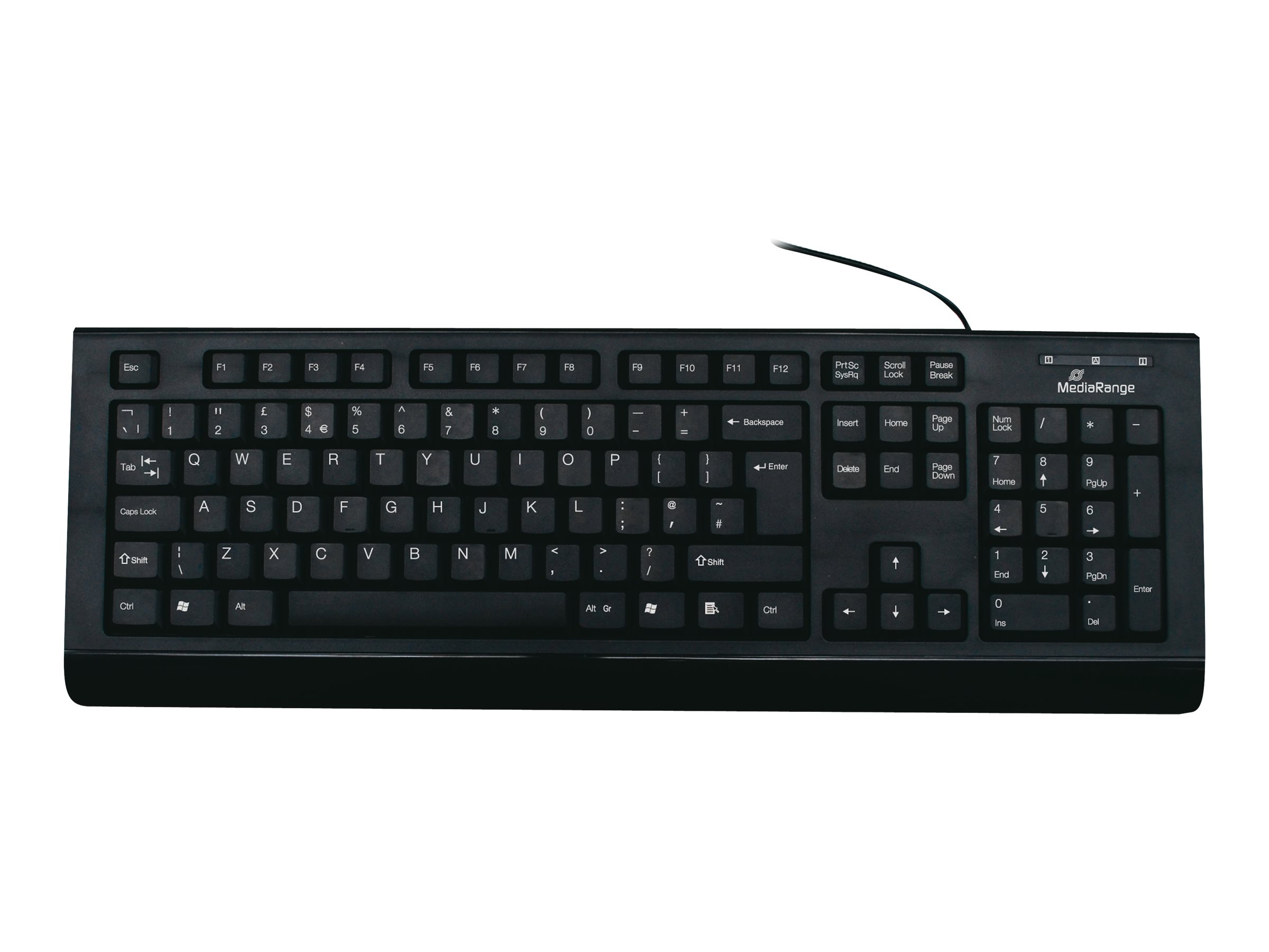 MROS101-UK MEDIARANGE Tastatur QWERTY UK