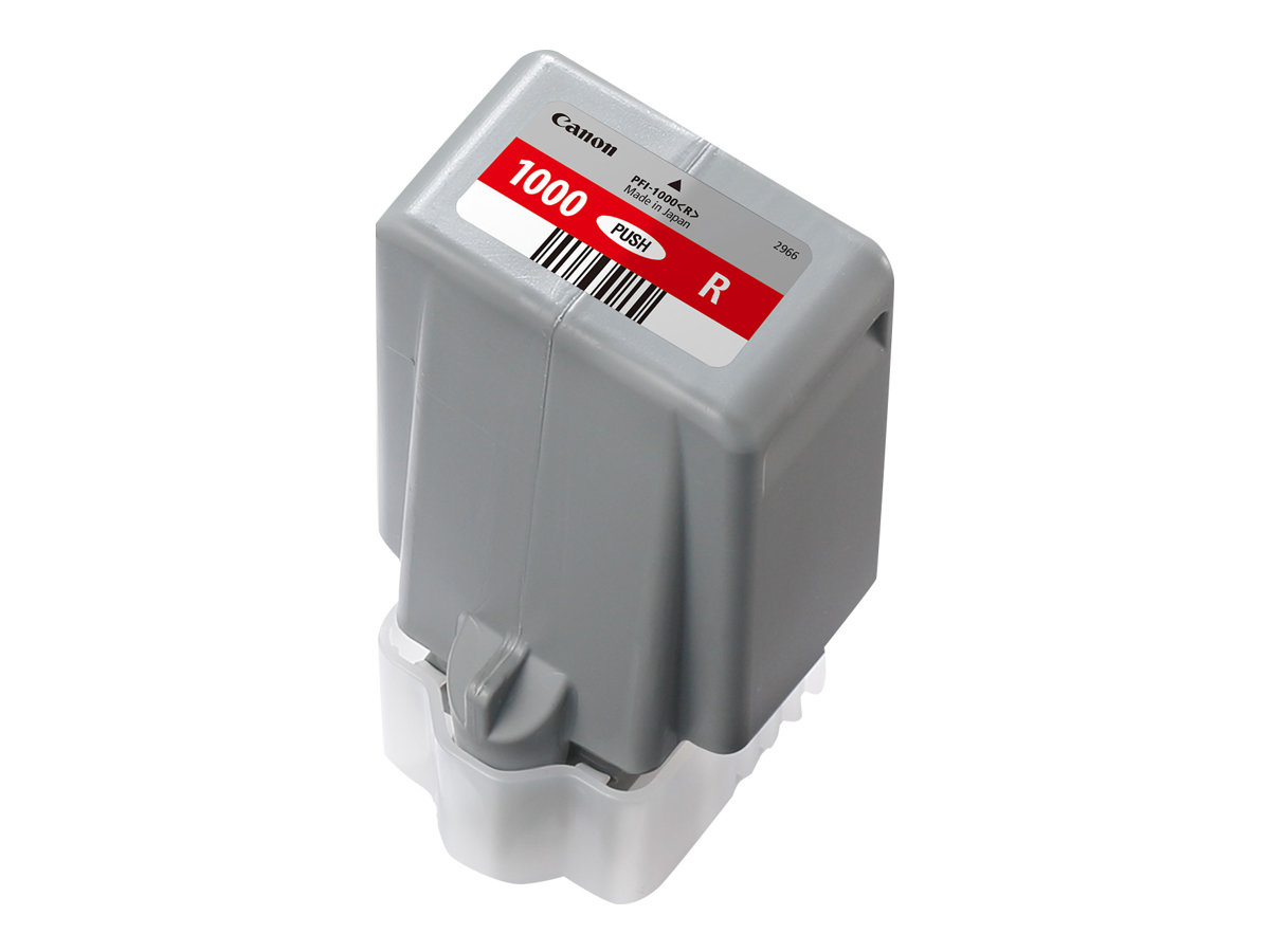 0554C001 CANON PFI1000R IPF Tinte red