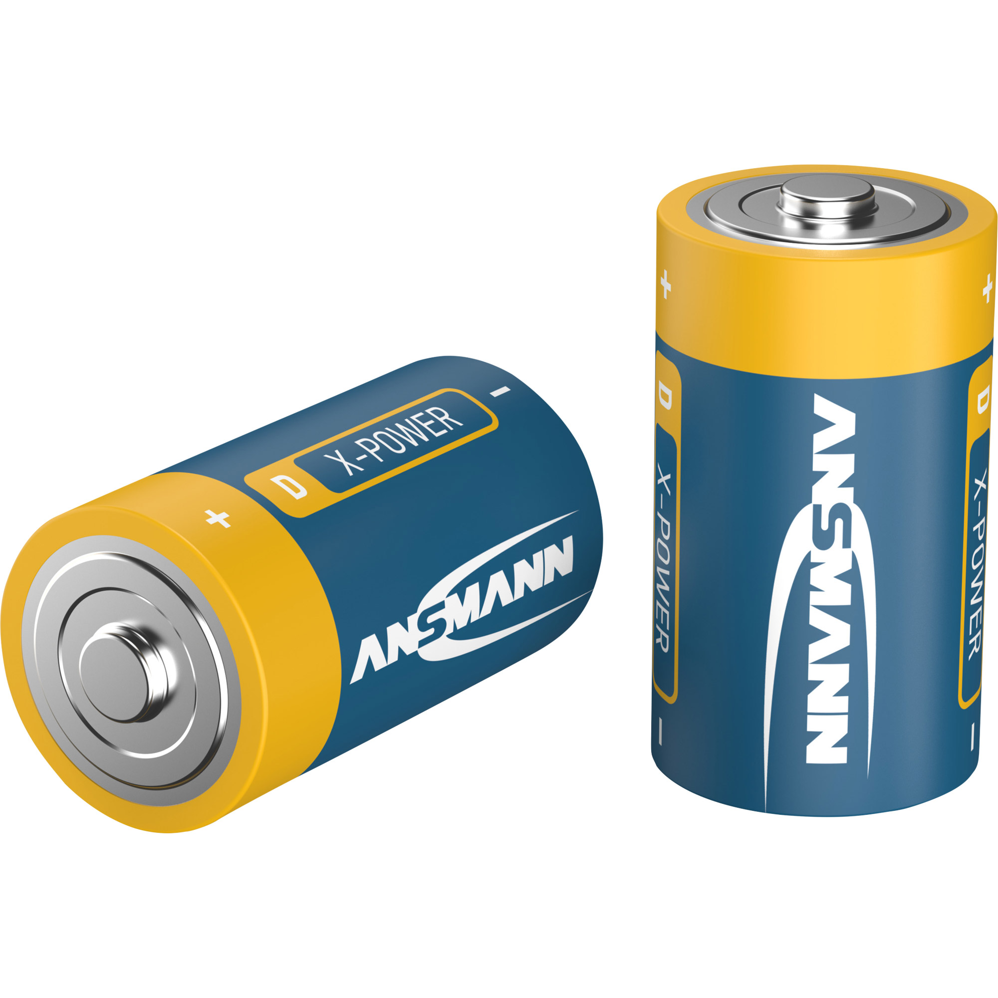 2 ANSMANN Batterien X-POWER Mono D 1,5 V