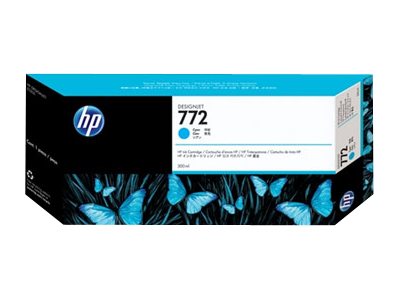 HP 772 original Ink cartridge CN636A cyan standard capacity 300ml 1-pack HP 772 original Ink cartridge CN636A cyan standard capacity 300ml 1-pack