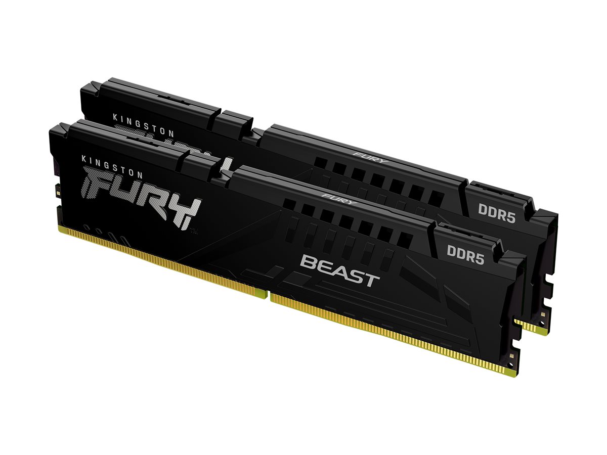 KINGSTON 16GB 5600MHz DDR5 CL40 DIMM Kit of 2 FURY Beast Black