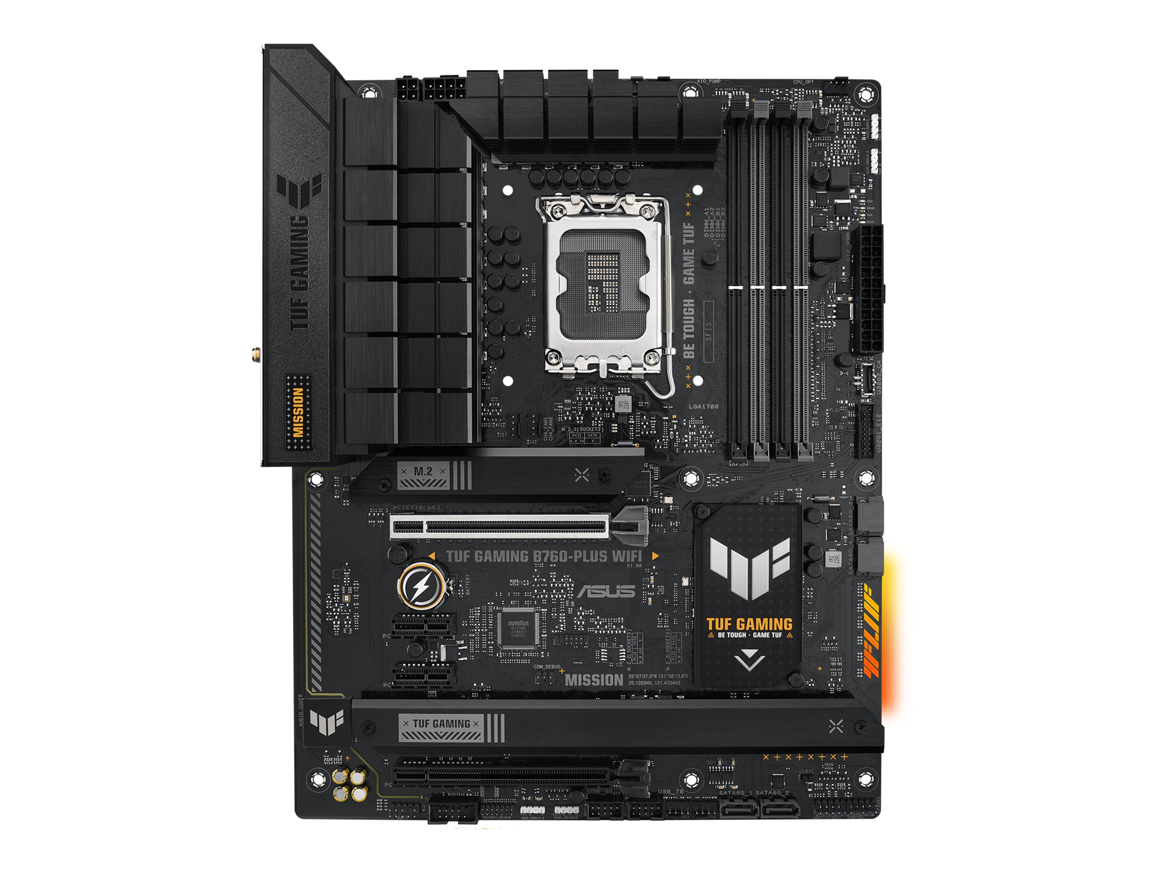 ASUS TUF GAMING B760-PLUS WIFI LGA 1700 4DDR5 ATX 4xSATA MB 1xHDMI 2.1 1xDP 1.4 3xM.2 ASUS TUF GAMING B760-PLUS WIFI LGA 1700 4DDR5 ATX 4xSATA MB 1xHDMI 2.1 1xDP 1.4 3xM.2