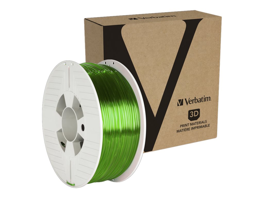 Verbatim PET-G Filament - Grün Transparent - 1 kg - 2.85 mm