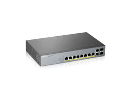 ZYXEL GS1350-12HP 12 Port managed CCTV PoE Switch long range 130W