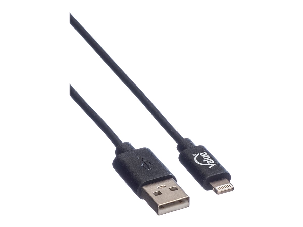 SCMP USB Sync-Ladekabel für Apple VALUE mit Lightning-Connector 1,0m