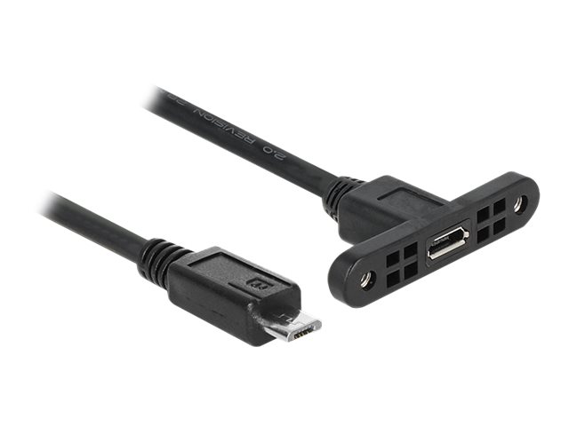 Delock Kabel USB 2.0 Micro-B Buchse zum Einbau > USB 2.0 Mic Delock Kabel USB 2.0 Micro-B Buchse zum Einbau > USB 2.0 Mic
