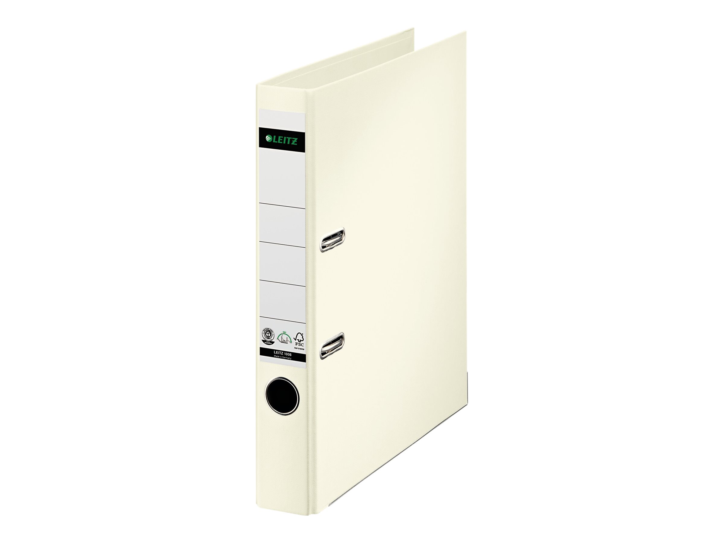 LEITZ 1008 Ordner signalweiss Karton 5,2 cm DIN A4 LEITZ 1008 Ordner signalweiss Karton 5,2 cm DIN A4