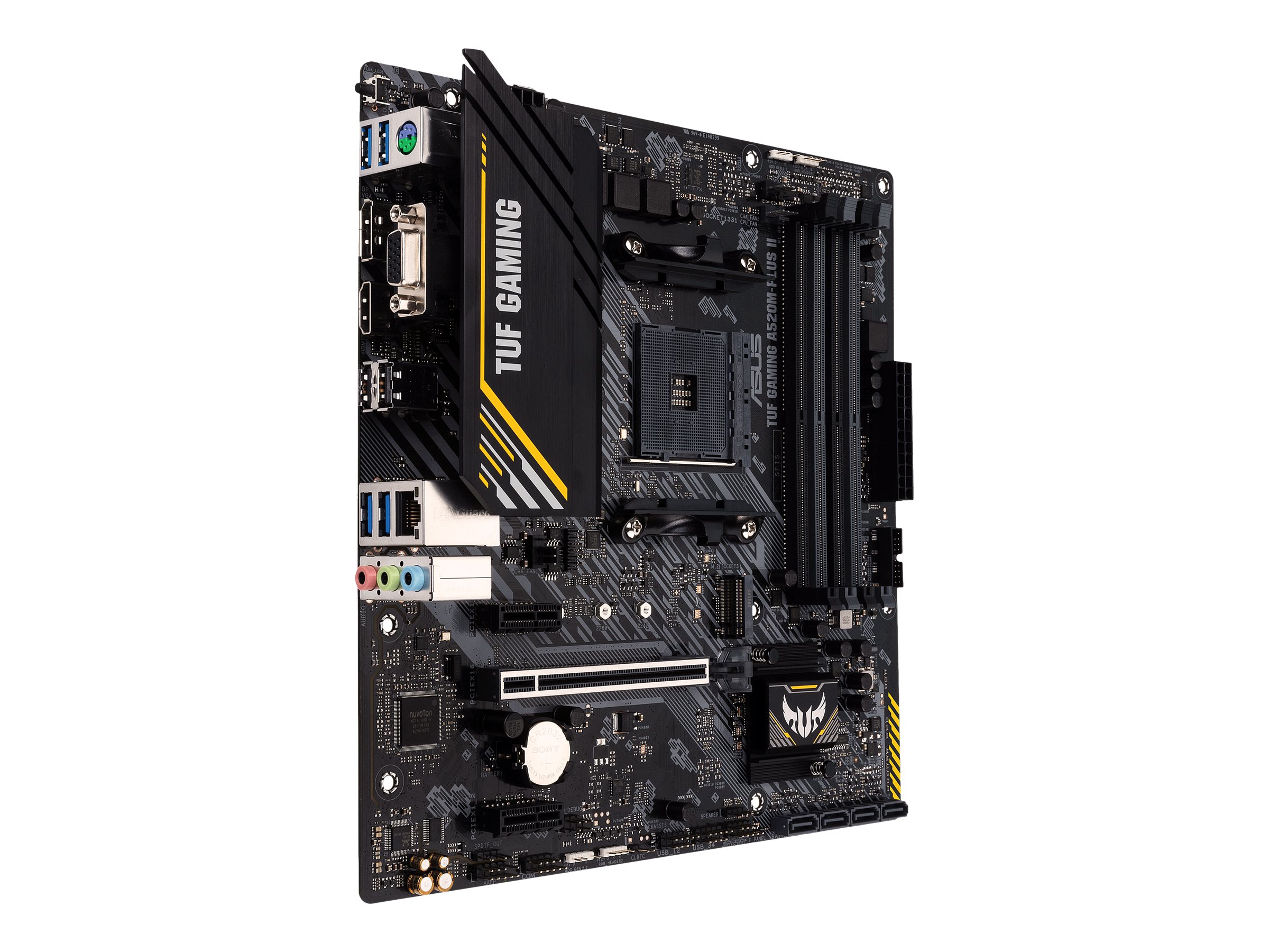 ASUS TUF GAMING A520M-PLUS II AMD A520 microATX 4DDR4