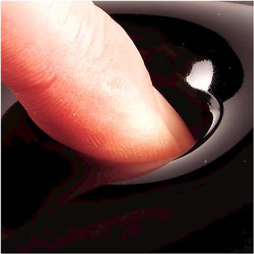 Fellowes Mousepad mit Handgelenkauflage Crystals Gel schwarz