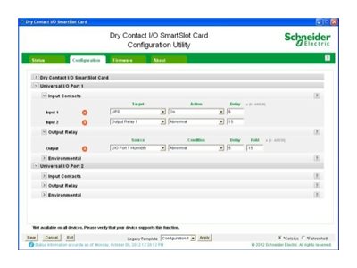 APC AP-9613 Dry Contact I/O SmartSlot Card