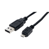 helos USB 2.0 Kabel USB-A Stecker/USB-B micro Stecker 1,8 m schwarz, lose helos USB 2.0 Kabel USB-A Stecker/USB-B micro Stecker 1,8 m schwarz, lose