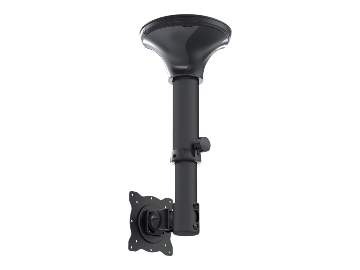 NEOMOUNTS FPMA-C025BLACK Ceiling Mount fuer Flatscreens 25,4-76,2cm 10-30Zoll 1 pivot max 12kg VESA 75x75 or 100x100mm sch