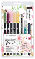 Tombow ABT Floral Brush-Pen-Set farbsortiert, 1 Set Tombow ABT Floral Brush-Pen-Set farbsortiert, 1 Set