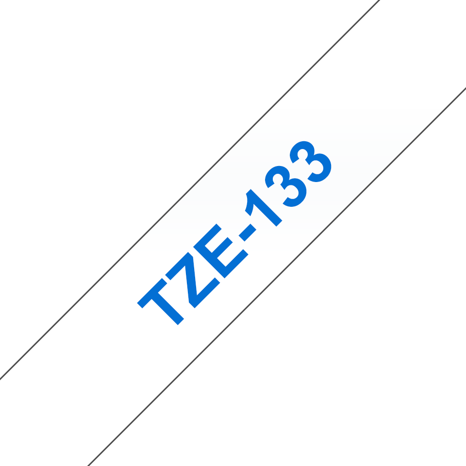 TZE133 BROTHER PT Schriftband 12mm klar