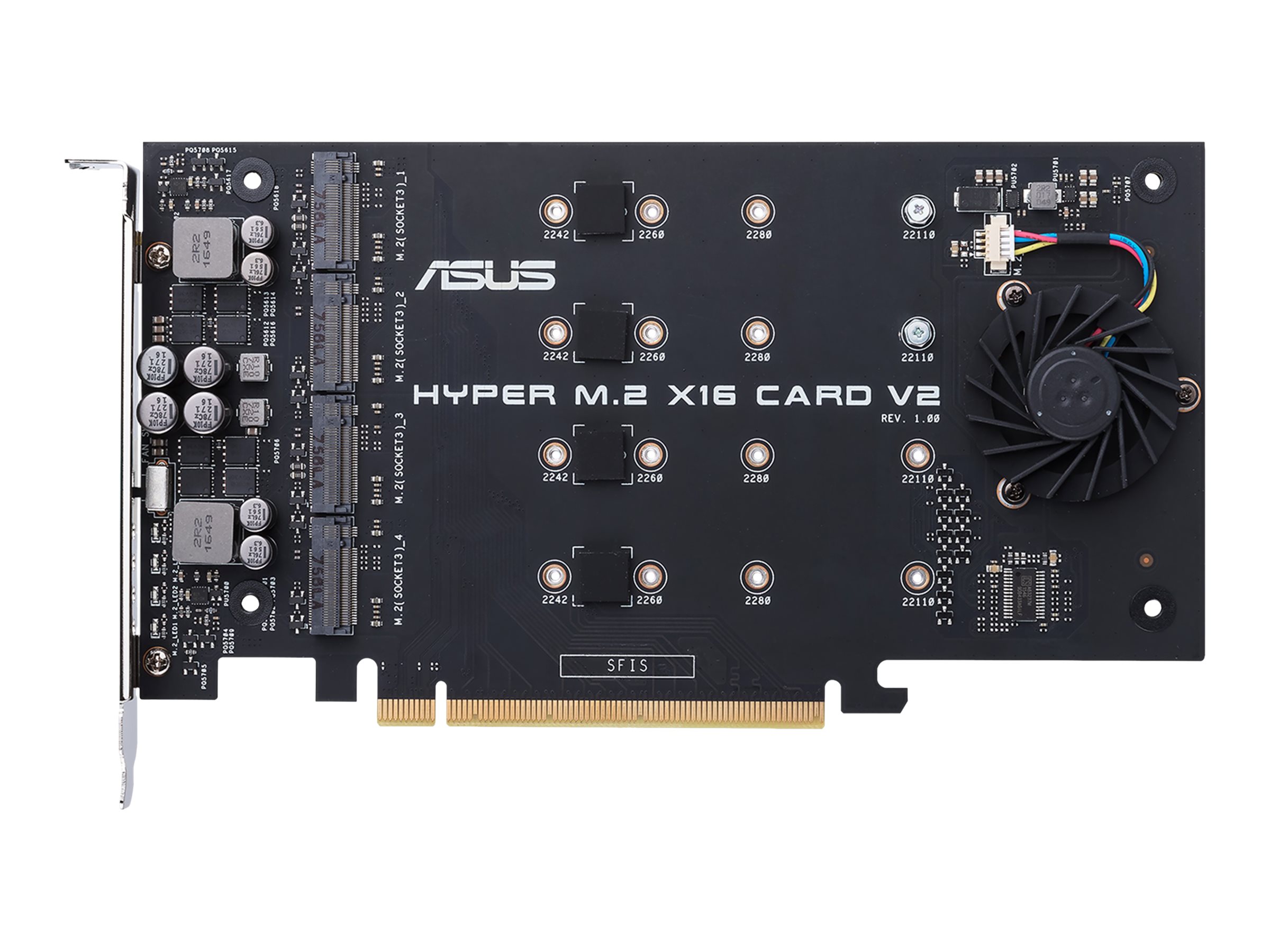 ASUS Erweiterungskarte Hyper M.2 X16 - PCIe 3.0 x16