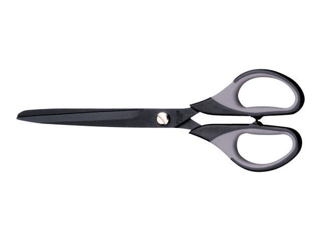 MAUL Antihaftschere schwarz-grau 18,0 cm