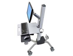 ERGOTRON NeoFlex LCD Wagen mit Ablagefläche für Tastatur LCD bis 55,9cm 22 Zoll max. 11,8kg. VESA 75x75 100x100mm
