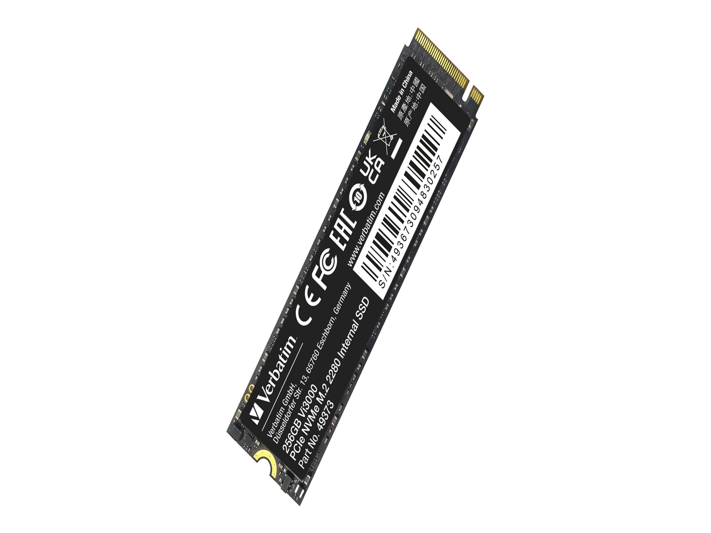 verbatim Vi3000 256 GB interne SSD-Festplatte verbatim Vi3000 256 GB interne SSD-Festplatte