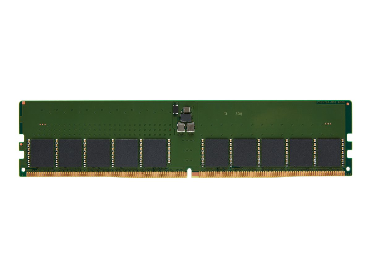 KINGSTON 32GB 4800MT/s DDR5 ECC CL40 DIMM 2Rx8 Hynix A KINGSTON 32GB 4800MT/s DDR5 ECC CL40 DIMM 2Rx8 Hynix A