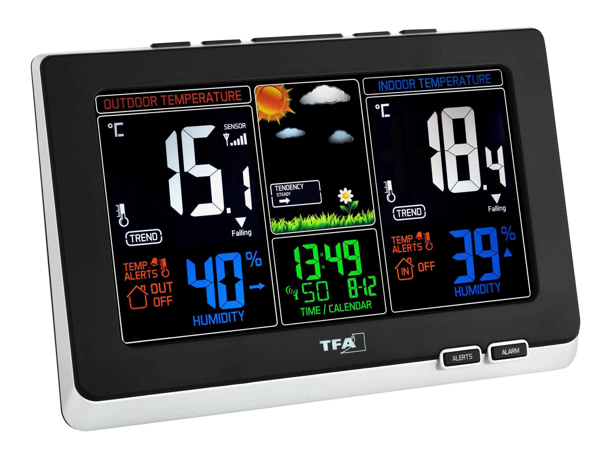 TFA SPRING 35112901 Wetterstation schwarz