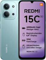 Xiaomi Redmi 15C mint green Smartphone 128GB