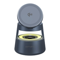 4smarts Qi2 Ladestation Aura Sound, spacegrau 4smarts Qi2 Ladestation Aura Sound, spacegrau