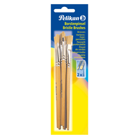 Pelikan 613F Pinsel-Set Groesse 2, 4, 6, 8, 10, 12, 14, 16, 18, 20, 10-teilig Pelikan 613F Pinsel-Set Groesse 2, 4, 6, 8, 10, 12, 14, 16, 18, 20, 10-teilig