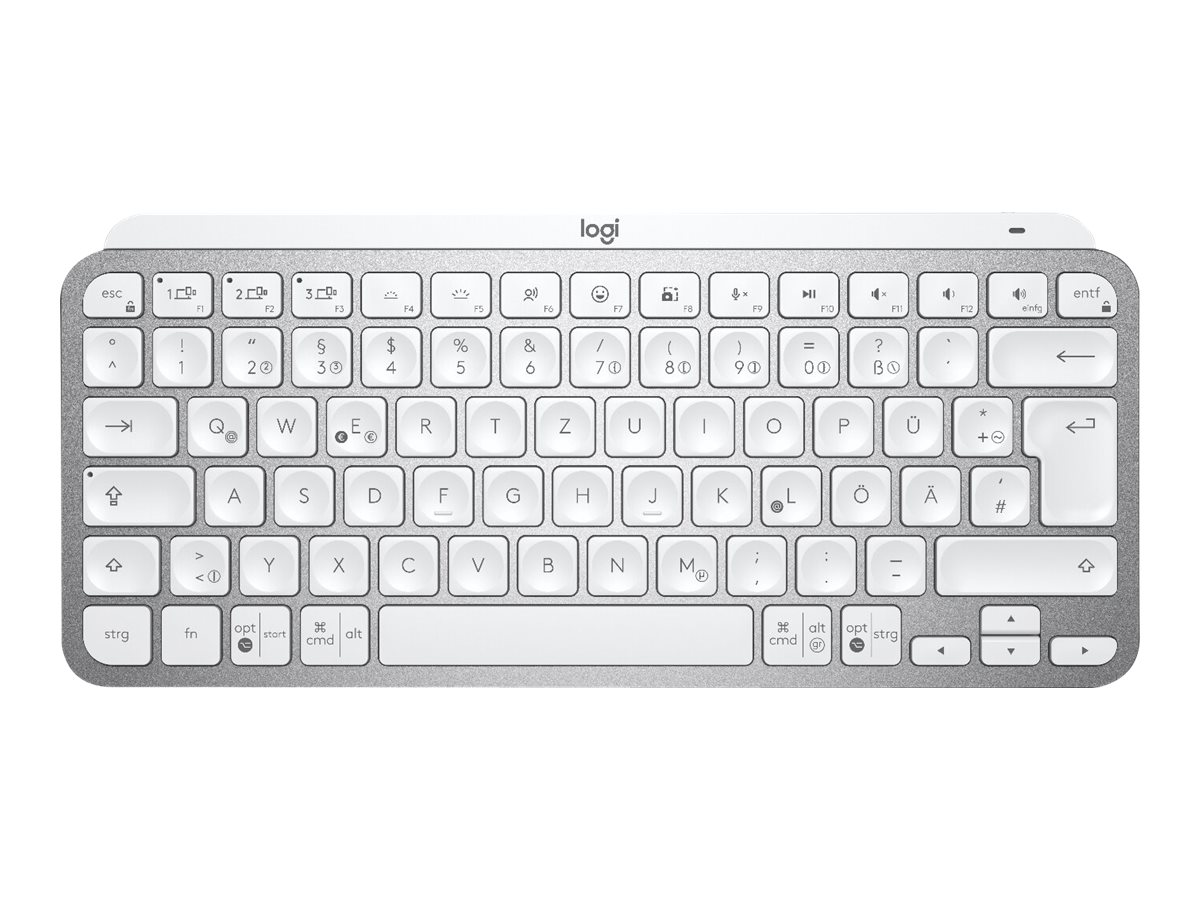 Logitech MX Keys Mini - Tastatur - kabellos DE - hellgrau Logitech MX Keys Mini - Tastatur - kabellos DE - hellgrau
