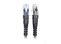 1.80m Patchsee Cat. 6a Patchkabel FTP RJ45 Stecker auf RJ45 Stecker Schwarz geschirmt / Slim