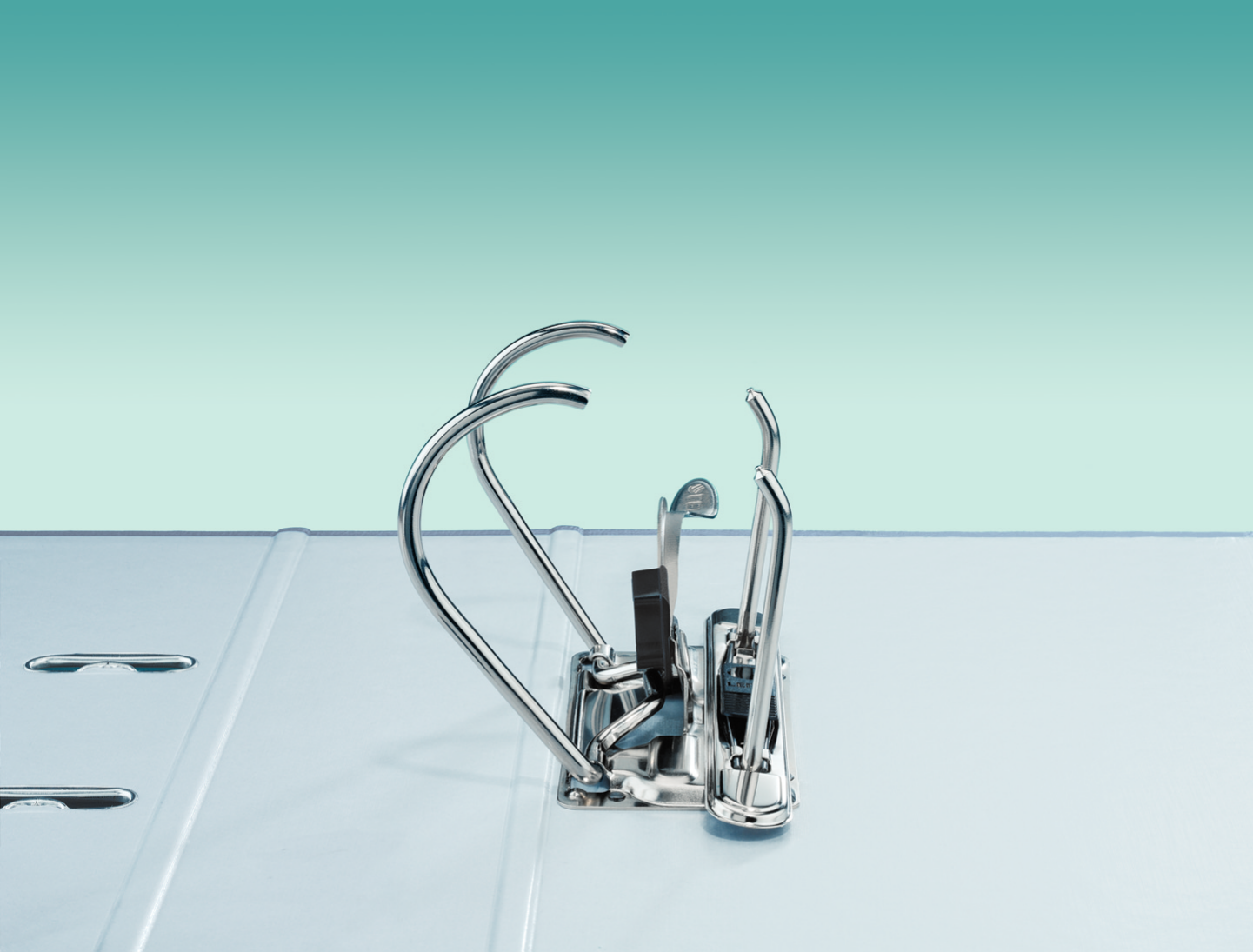 LEITZ 1010 Ordner tuerkis Kunststoff 8,0 cm DIN A4, 1 St