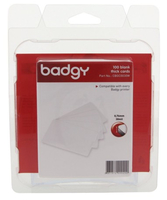 EVOLIS BADGY PVC KARTEN DICK 100 WEISS