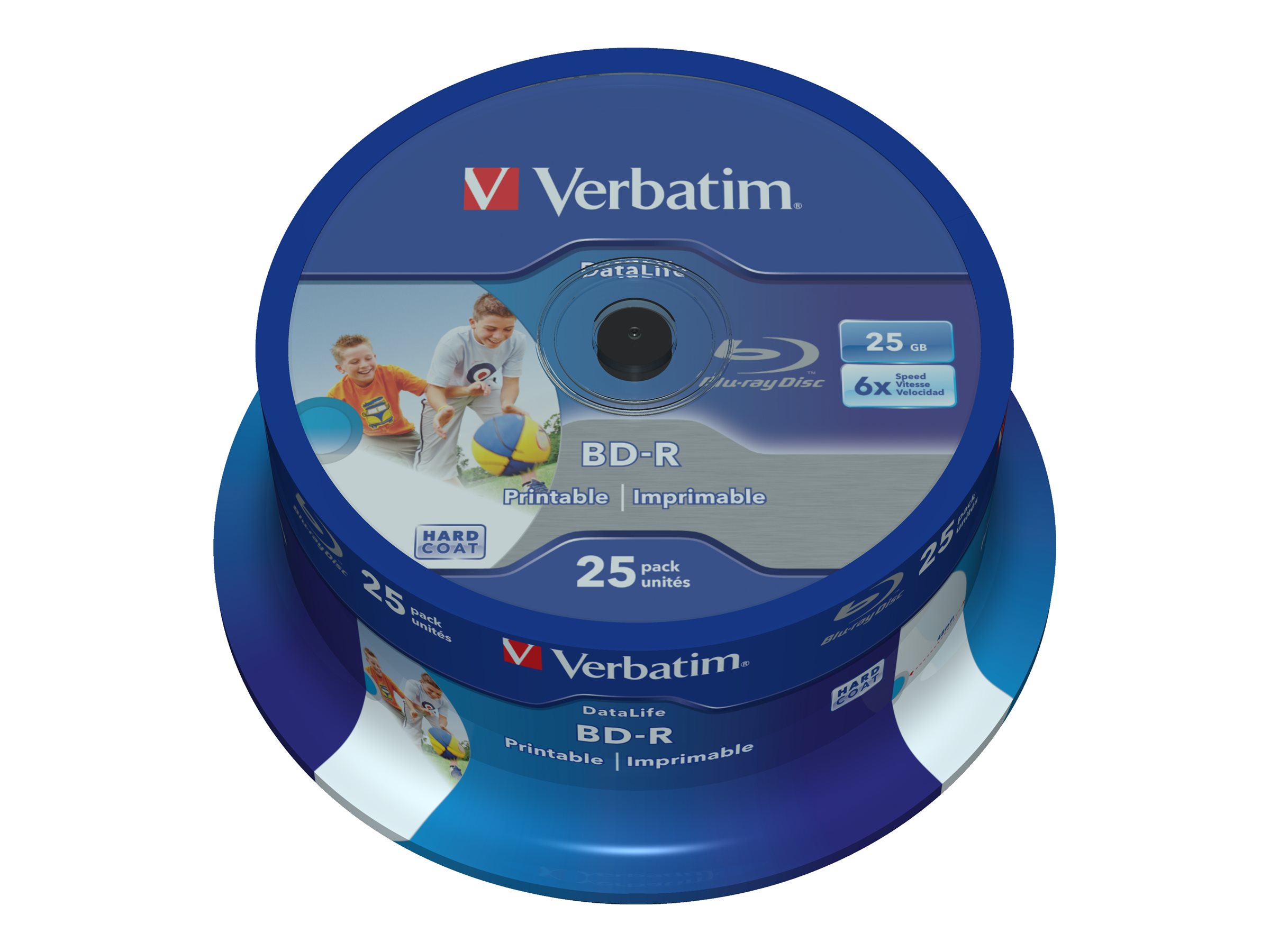 25 verbatim Blu-ray BD-R 25 GB bedruckbar