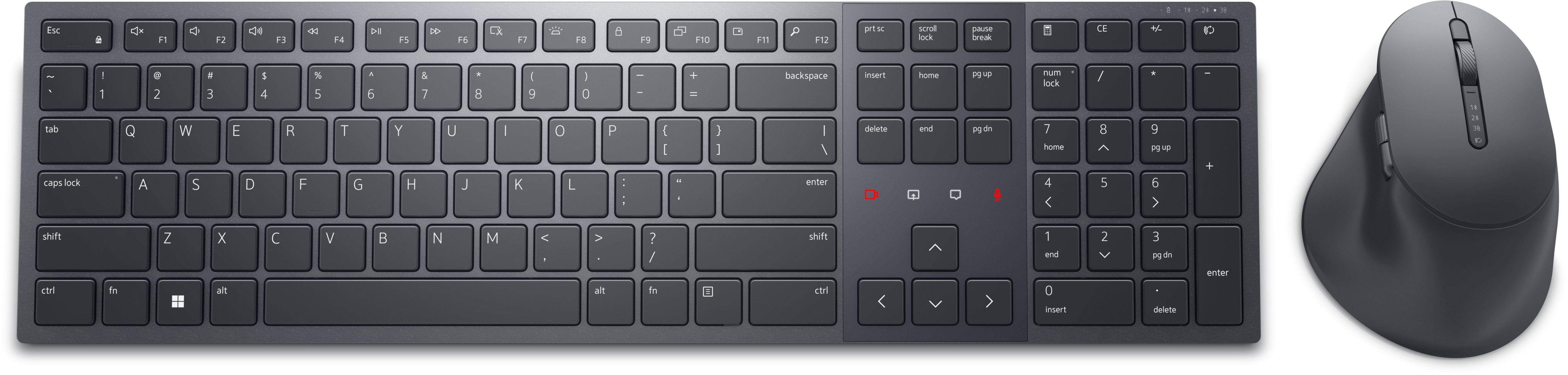 DELL Premier Collaboration Keyboard and Mouse KM900 US international QWERTY