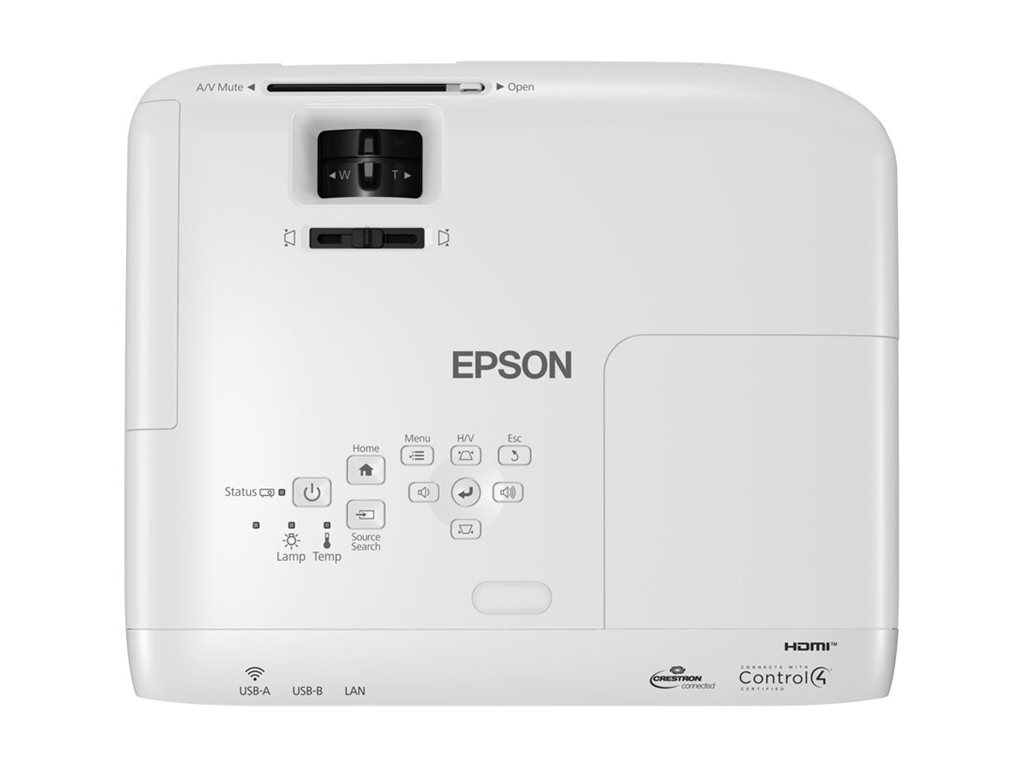 EPSON EB-W49 3LCD Projektor 3800Lumen WXGA 1,30 - 1,56:1