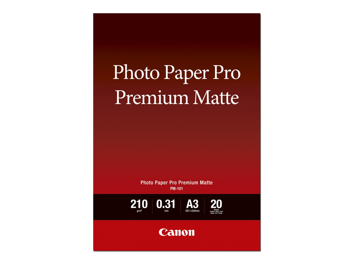 CANON Photo Paper Premium Matte A3+ 20 Blatt CANON Photo Paper Premium Matte A3+ 20 Blatt