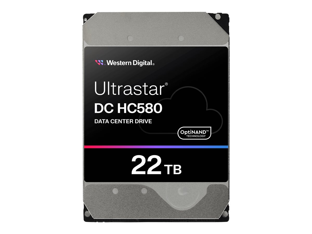 WESTERN DIGITAL ULTRASTAR DC HC580 8,89cm 3,5Zoll 26.1 22TB 512 7200RPM SATA ULTRA 512E SE NP3