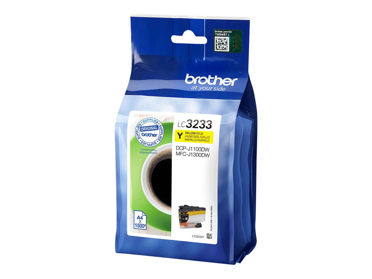 LC3233Y BROTHER MFC Tinte yellow 1500 LC3233Y BROTHER MFC Tinte yellow 1500