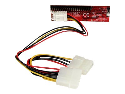 StarTech.com 40 Pin IDE PATA auf SATA Adapter für HDD / SSD / ODD - IDE zu 2,5 SATA / Optisches Laufwerk Konverter - Speicher-Controller - SATA 1.5Gb/s - Ultra ATA/133