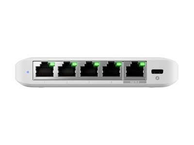 Ubiquiti UniFi Switch USW-Flex-2.5G-5 -managed - 1x2.5GbE (PoE in) + 4x2.5GbE Ubiquiti UniFi Switch USW-Flex-2.5G-5 -managed - 1x2.5GbE (PoE in) + 4x2.5GbE